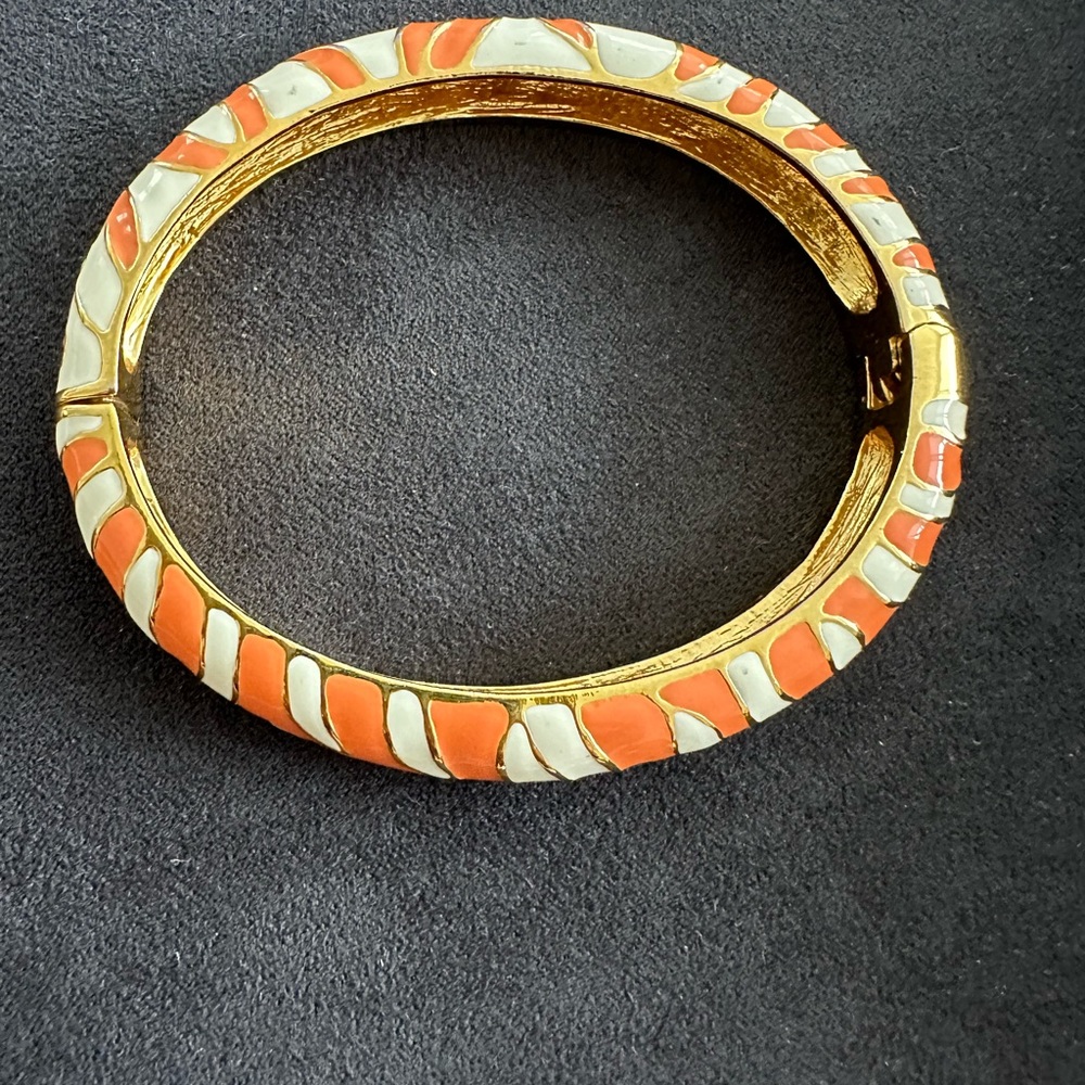 Kenneth Jay Lane Kjl Zebra Bangle - image 1